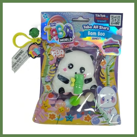 HOBİBAHÇEM Taba World Squishy Ready Made - Panda HB006