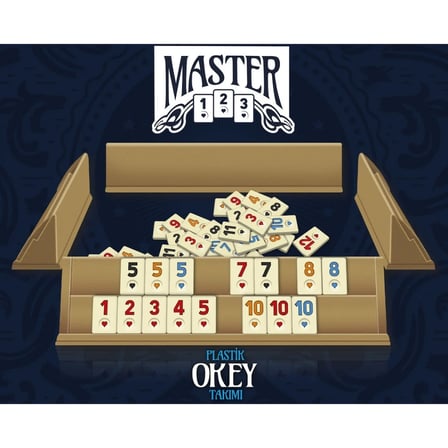 HOBİBAHÇEM Master Plastik Okey Takımı HB006
