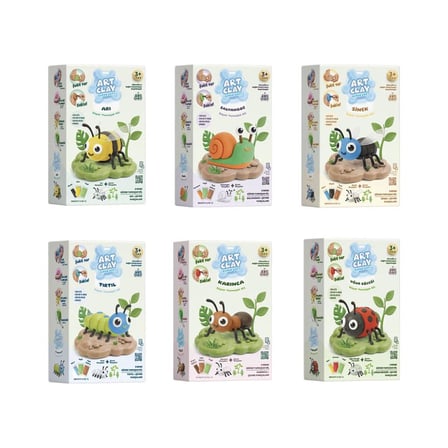 HOBİBAHÇEM 04148 ART CLAY MİNİK CANLILAR SÜPER HAFİF KİL( adet fiyatıdır.) HB006