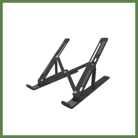 HOBİBAHÇEM 7 Kademeli Ayarlı Katlanabilir Laptop Tablet Standı Siyah HB006