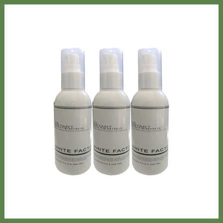 HOBİBAHÇEM White Factor 3 Adet White Factor For Instant Whitening Beyazlatıcı Açıcı / 3X120 ml Krem HB006