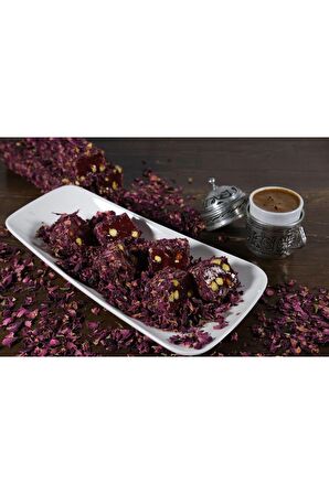 Gül Yapraklı Narlı Fıstıklı Lokum 1 Kg