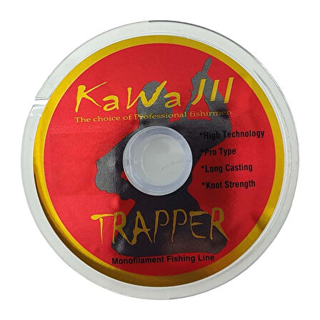 Kawa Jıl Trapper 300M Şeffaf Monofilament Misina