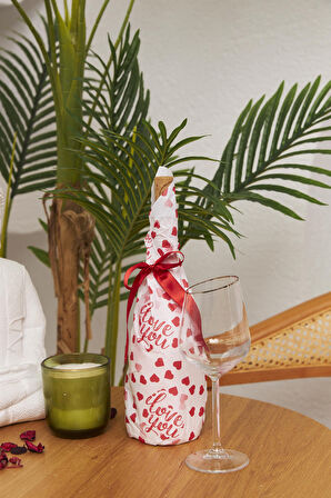 Hediye Paketleme Kağıdı: 30 Adet Yüksek Kaliteli Özel I Love You Baskılı Pelur 30gr. Pelur Kağıtlarımızla Şık Hediyeler Hazırlayın 48*68CM 