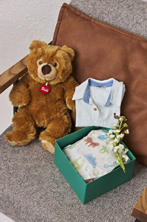 Hediye Paketleme Kağıdı,Bebek Eşya Paketleme: 30 Adet Yüksek Kaliteli Özel Winged Baby Baskılı Ambalaj Kağıdı 110gr. Parlak Kuşe Kağıtlarımızla Şık Hediyeler Hazırlayın 34*48CM 