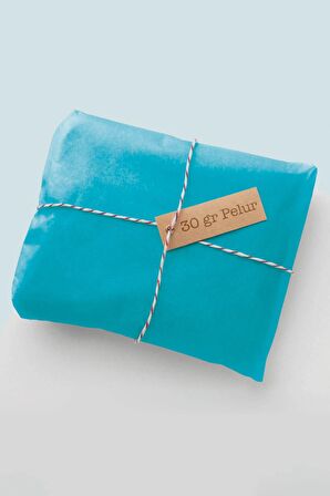 Hediye Paketleme Kağıdı:40 Adet Yüksek Kaliteli Mavi Zemin Baskılı 30gr. Pelur Kağıtlarımızla Şık Hediyeler Hazırlayın 24X34CM 