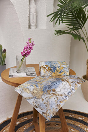 Hediye Paketleme Kağıdı: 50 Adet Yüksek Kaliteli Özel Ebruli Baskılı Pelur 30gr. Pelur Kağıtlarımızla Şık Hediyeler Hazırlayın 24*34CM 