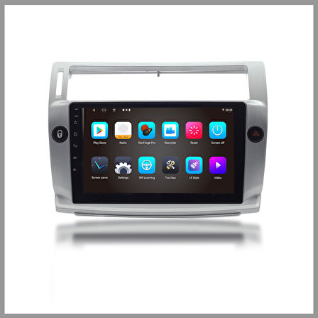 GOVİMAKS CITROEN C4 2005-2010 GRI 6 GB RAM 128 GB HAFIZA ANDROID MULTIMEDIA TEYP
