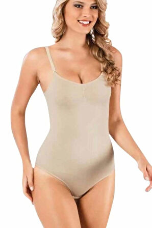 Form Time Askılı Slip Body Korse 9016