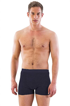 Lacivert Emay 6800 Erkek Boxer