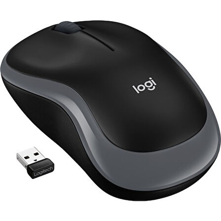 Logitech 910-002235 M185 Gri Kablosuz Mouse Optik 1000 Dpı Buton 