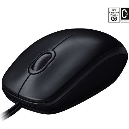 Logitech M100 Kablolu 1000 DPI USB Mouse - Siyah