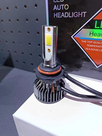  HB4 LZDSİLVER V6 9006 LED Xenon Şimşek Etkili Beyaz Renk Soğutma Fanlı- GARANTİLİ