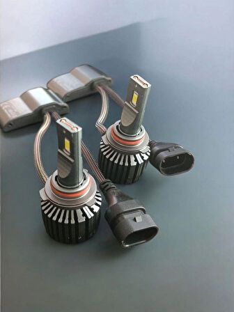 HB4-9006 VRPRO SİLVER ŞİMŞEK ETKİLİ  LED ZENON BEYAZ IŞIK 18000LÜMEN 65W GARANTİLİ ÜRÜN 12-24V
