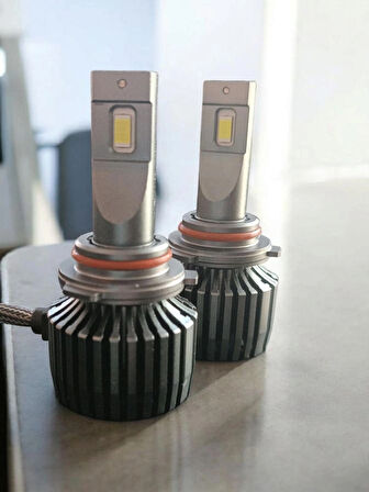 HB4-9006 VRPRO SİLVER ŞİMŞEK ETKİLİ  LED ZENON BEYAZ IŞIK 18000LÜMEN 65W GARANTİLİ ÜRÜN 12-24V