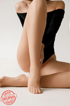 Kadın File Külotlu Çorap