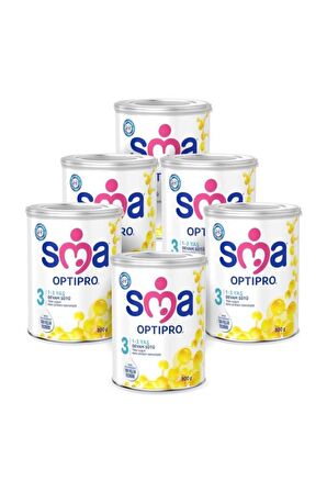 SMA Optipro 3 Prebiyotik Devam Sütü 6 x 800 gr