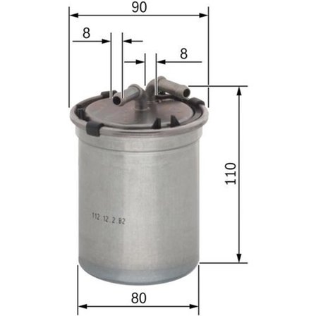 Bosch Yakıt Filtresi Cordoba-Ibıza Iv-V 02-09 Polo 05 -Fabıa 05-08 -Roomster 1.4tdı-1.6tdı-1.9tdı 0450906500