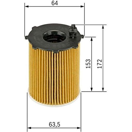 Bosch Yağ Filtresi Bmw 1-3-5-X1-X3 F026407072