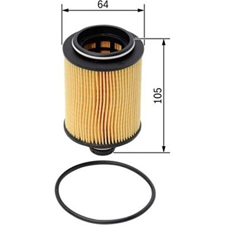 Bosch Yağ Filtresi Astra J-Insıgnıa-Zafıra C-Saab 9-5 2.0cdtı F026407095