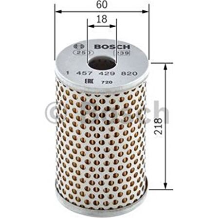 Bosch Yağ Filtresi 1457429820