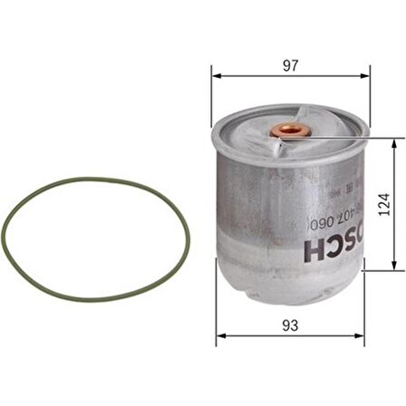 Bosch Yağ Filtresi F026407060