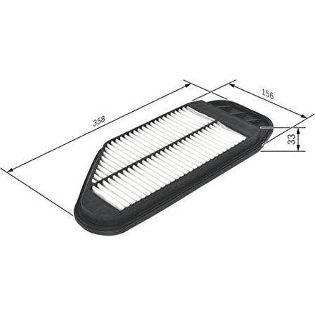 Bosch Hava Filtresi F026400349