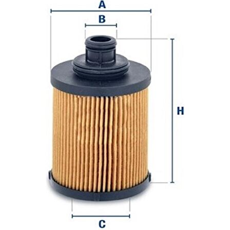 Bosch F026407091 Yağ Filtresi Yarıs 1.8 Vvti-Avensıs 1.6-1.8-2.0-Aurıs-Verso 1.6-1.8-Rav4 Iıı 2.0 09 09864B7013