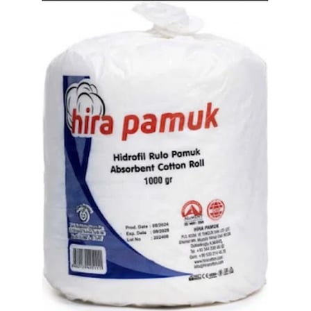 Hidrofil Rulo Pamuk 1 KG