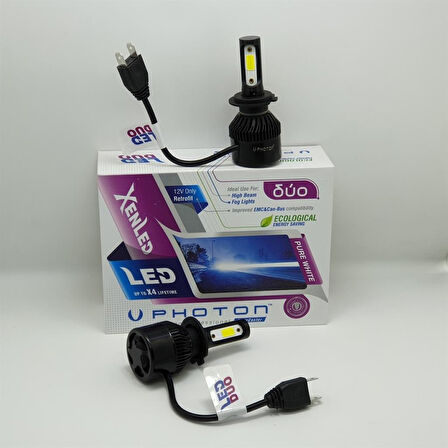 H7 LED Xenon Oto Ampulü Photon Duo