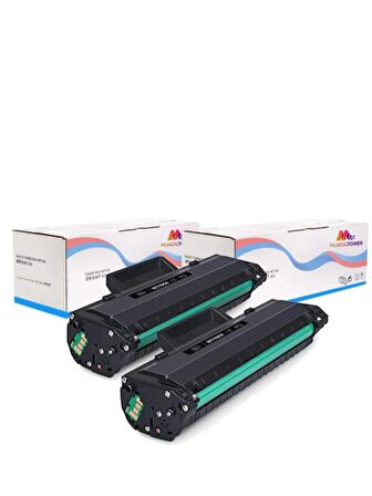 Hp 106A Muadil Toner Çipli  1.000 Sayfa 2'li Paket  W1106A- Hp Laser 107A-107R-107W 