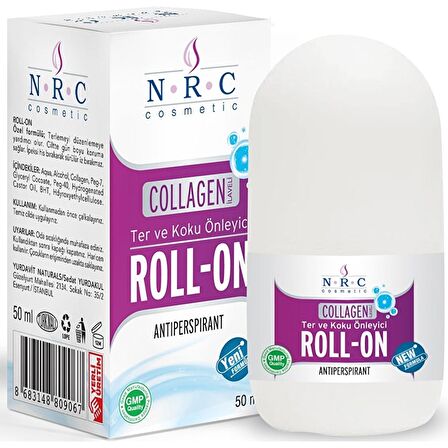 Nrc Roll-On Collagen Takviyeli Antiperspirant 50ML Ter ve Koku Önleyici