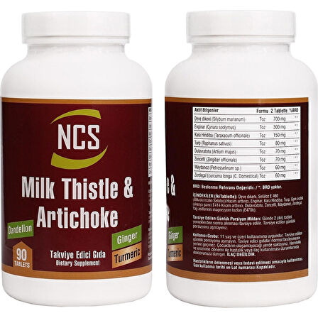 Ncs Hyaluronic Acid Vitamin C Glutatyon Collagen (Kollajen) Type (Tip) 1-2-3   Zerdeçal Karahindiba Zencefil Maydanoz Deve Dikeni Enginar Milk Thistle Artichoke
