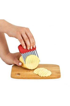 Pratik Chips Chopper Şekilli Sebze ve Meyve Dilimleyici