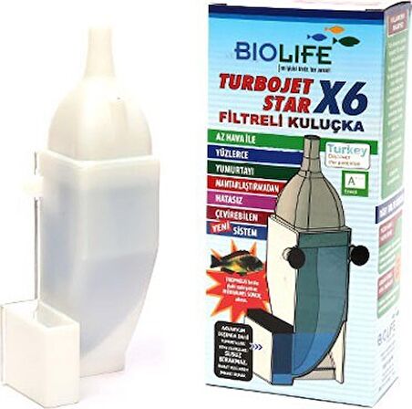 Biolife Turbojet Filtreli Kuluçka X6