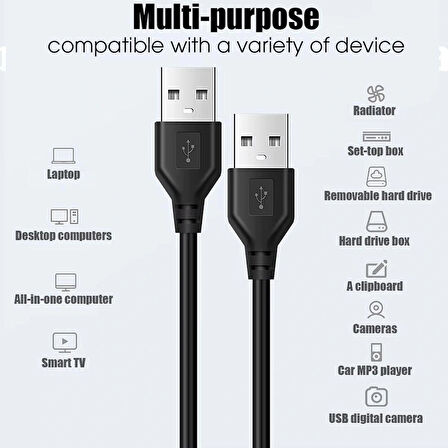 NARİTA NRT-2018 1.5 METRE USB ERKEK ERKEK KABLO USB USB KABLO 1.5M