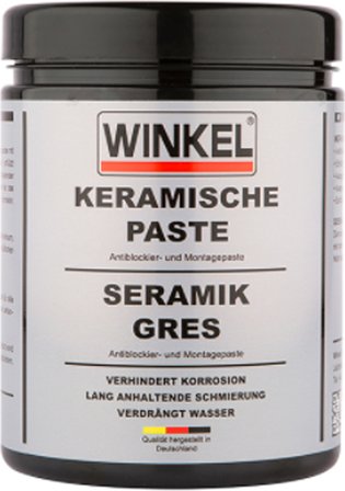 Winkel Anti Seize Seramik Gres Montaj Pastası 1 kg Universal Araçlar İçin Korozyona Karşı Koruma