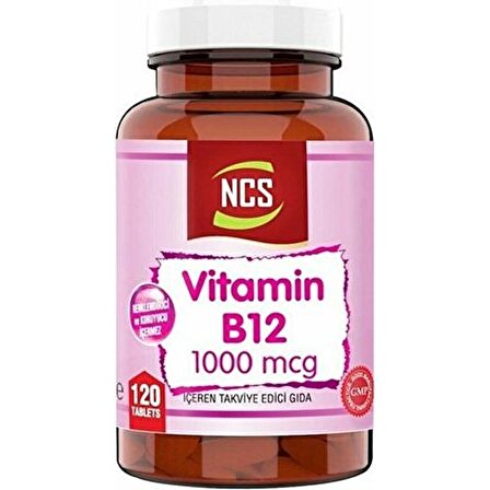 Ncs Vitamin B12 Metilkobalamin 1000 Mcg 120 Tablet