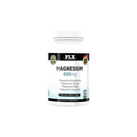 Flx Magnezyum Bisglisinat Malat Taurat Glukonat 180 Tablet