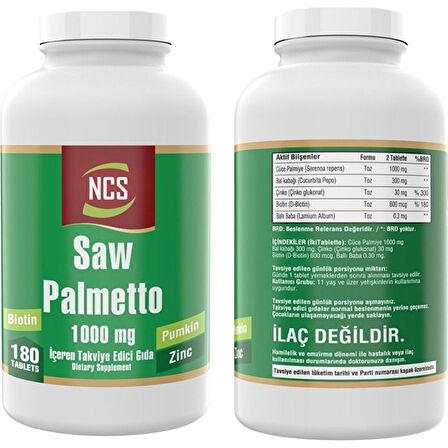 Ncs Saw Palmetto 180 Tablet   Ncs Shark CARTILAGE120 Tablet