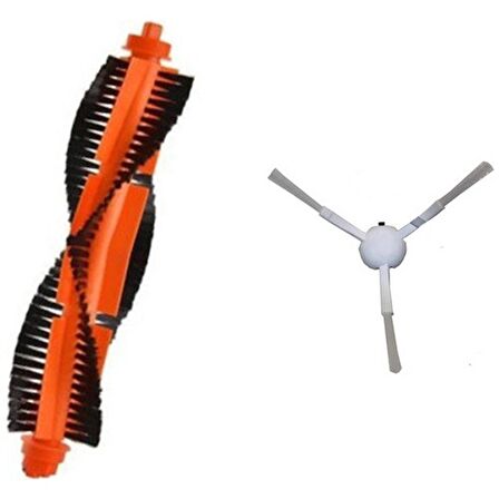 Dijitaldepodan Xiaomi Mi Robot Vacuum Mop Pro Set 1 Adet Ana Fırça 1 Adet Yan Fırça