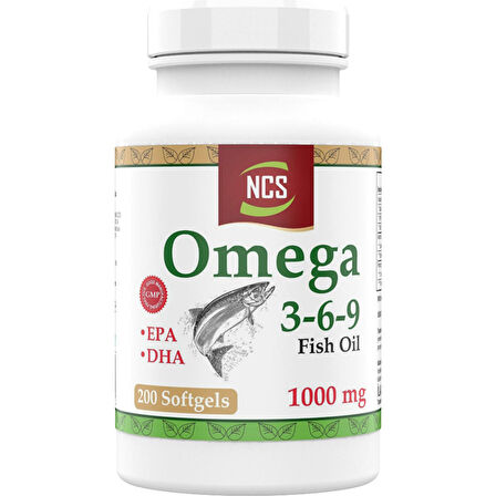 Ncs Collagen Hyaluronic Acid 300 Tablet + Ncs Omega 3-6-9-200 Kapsül
