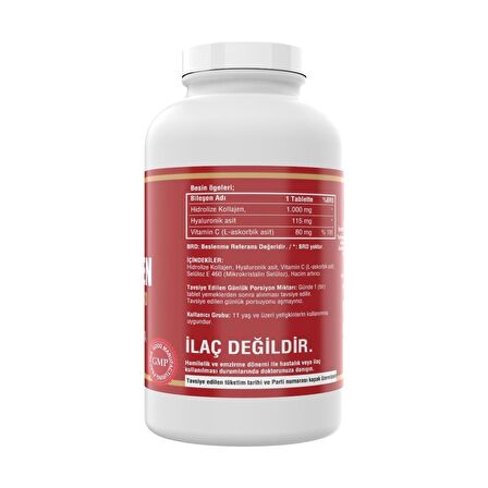 Ncs Collagen Hyaluronic Acid 300 Tablet + Ncs Omega 3-6-9-200 Kapsül