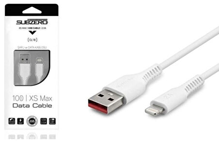 Subzero Cl18 1 Metre 2.0A 1 m Lightning iphone Şarj Data Kablo