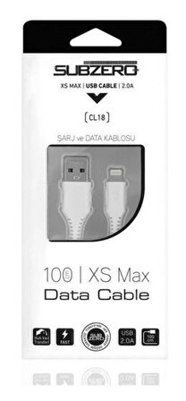 Subzero Cl18 1 Metre 2.0A 1 m Lightning iphone Şarj Data Kablo