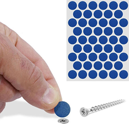 Nobel Yapışkanlı Vida Tapası Vida Kapağı (100 Ad)