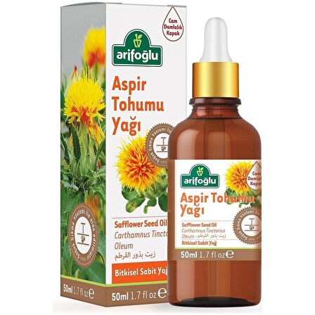 Arifoğlu Aspir Tohumu Yağı 50 ml
