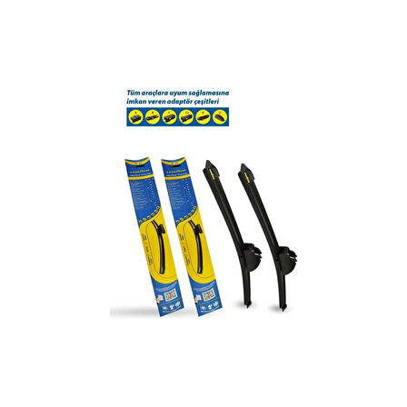 Dacıa Duster Supermute 2'Li Muz Silecek Takımı 2018-2022 Suv (550Mm+480Mm)