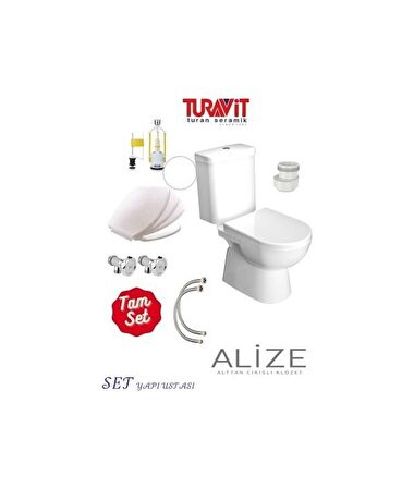 Turavit Alize Alttançıkışlı Klozet