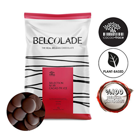 Belcolade 4001614 B Noir Drop Bitter Çikolata 15 kg